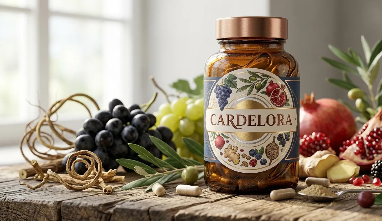 Cardelora supplement bottle